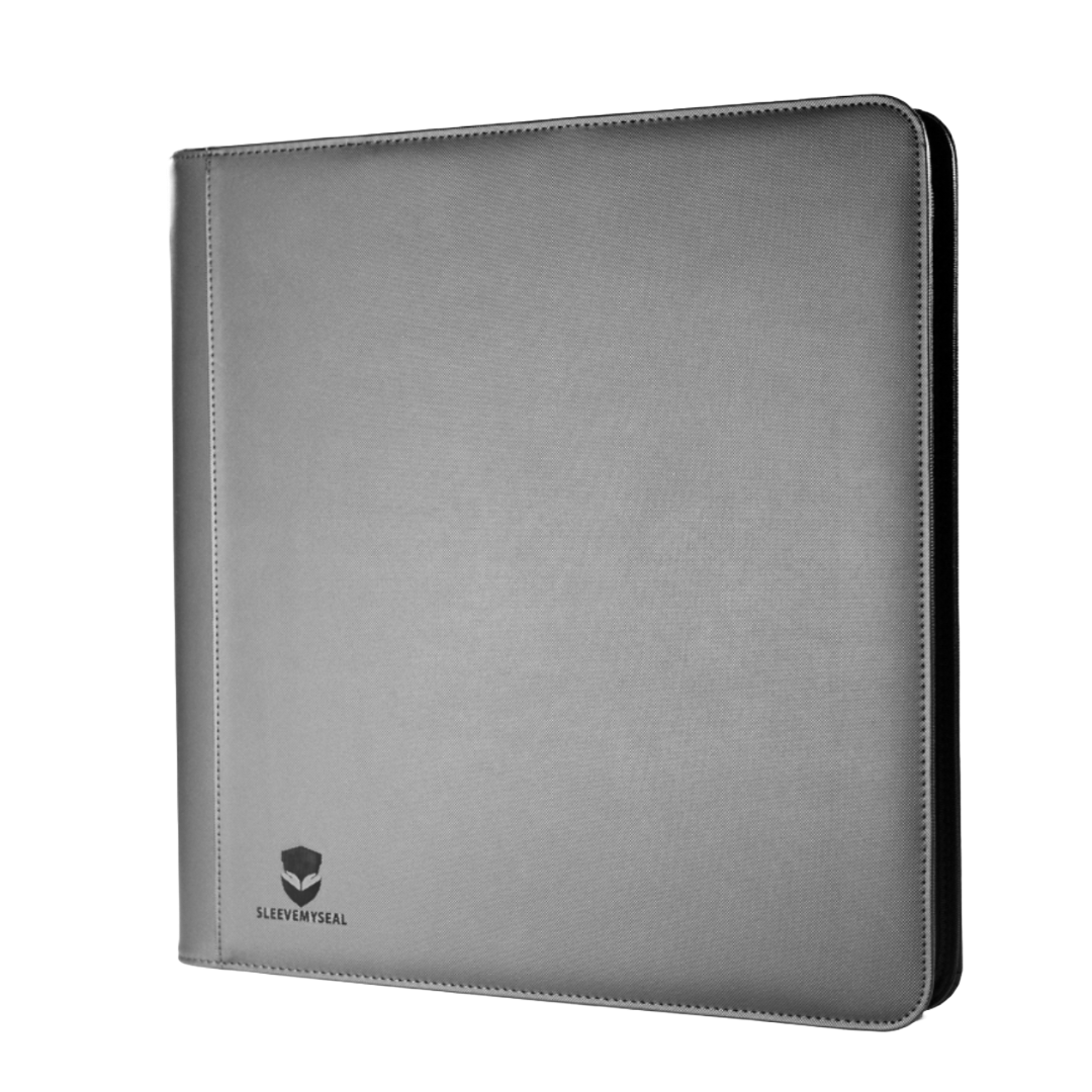 SleeveMySeal - Binder 12 Pocket Zippered - Black