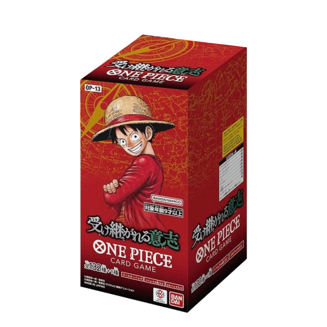 OP13 - Carrying on His Will - Display 24 Buste (JP)