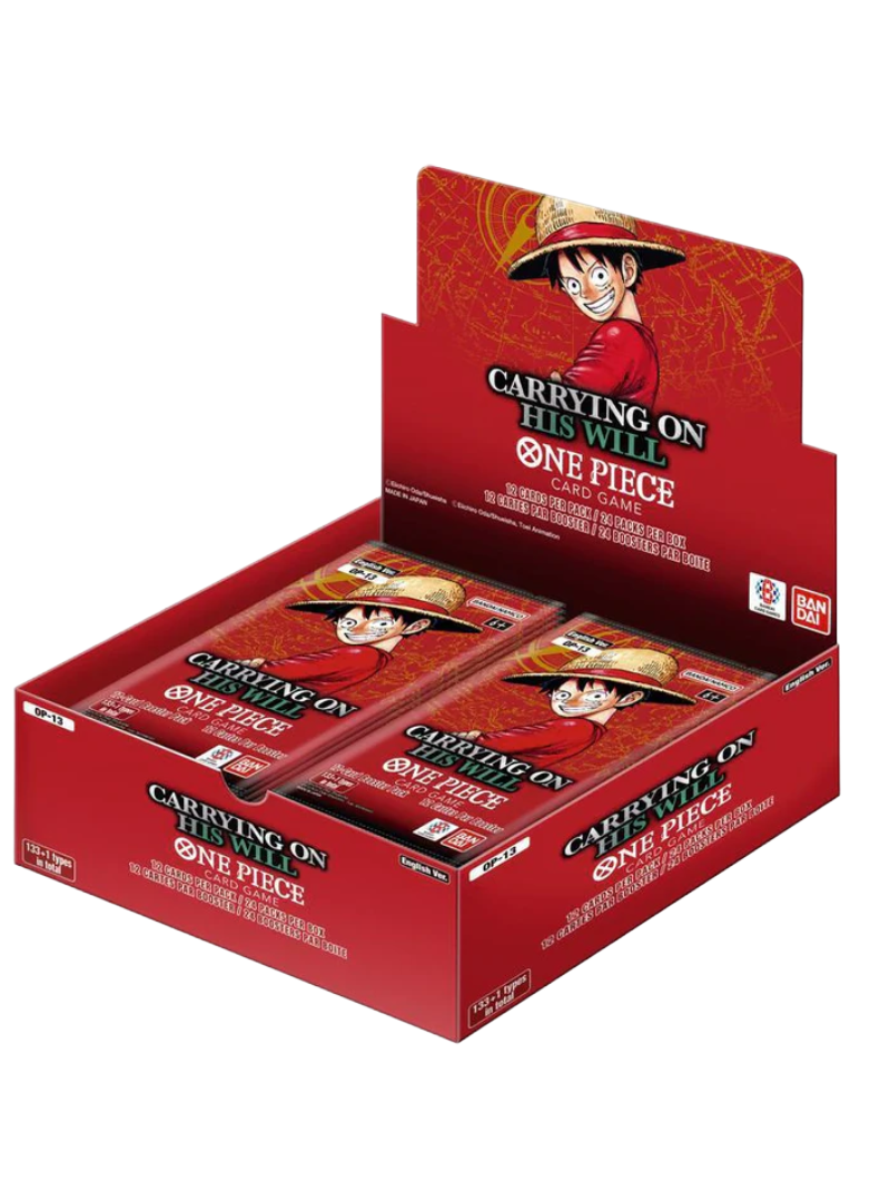 OP13 - Carrying on His Will - Display 24 Buste (ENG)