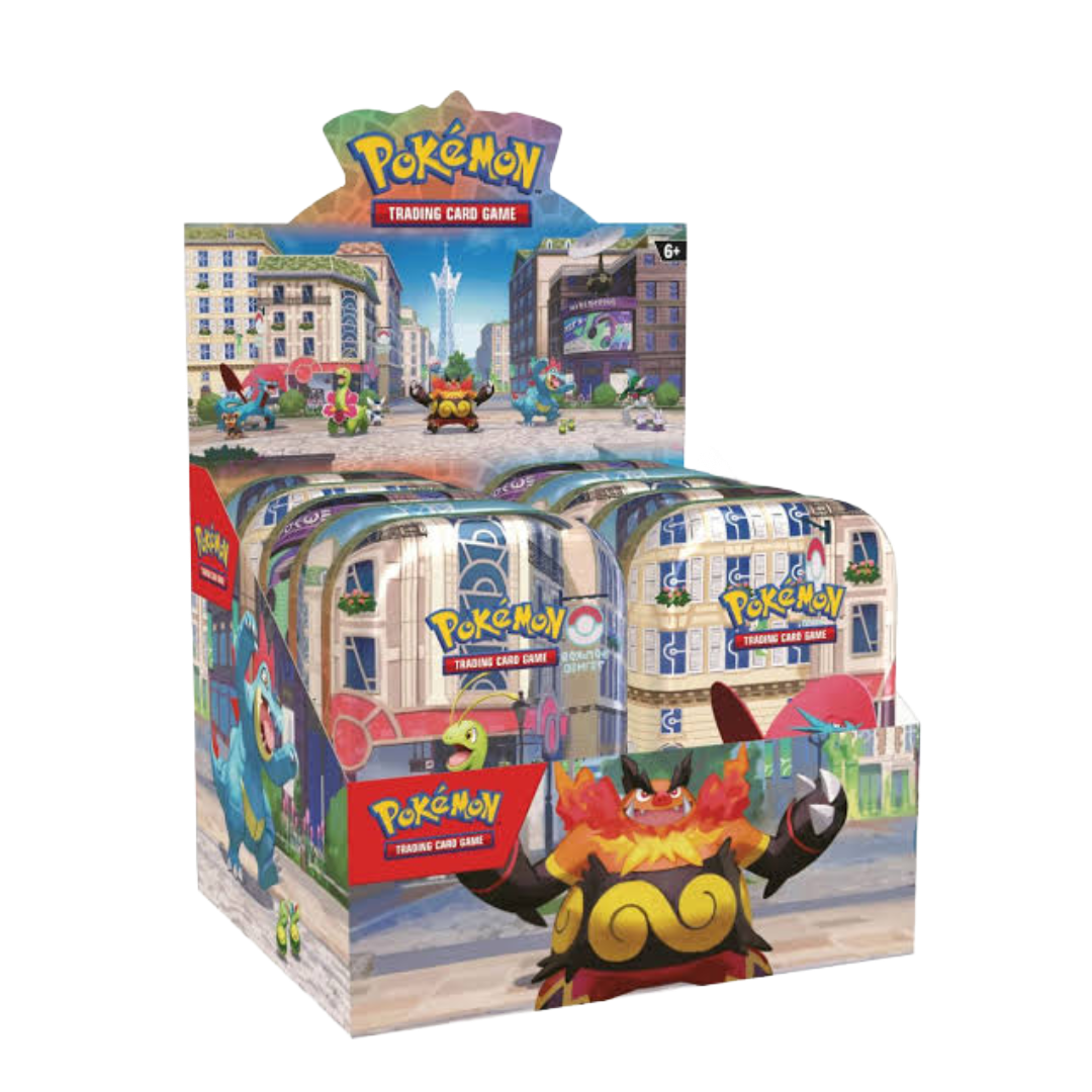 Mini Tin da Collezione - Megaevoluzione - Luminopoli - Set 5 Artwork (ITA)